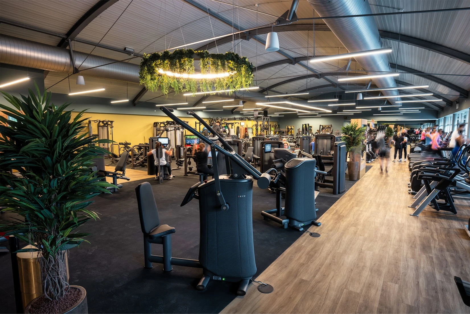 David Lloyd gym facility in Rotterdam